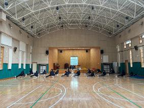 1학기 배드민턴반 수업이 시작되었습니다.