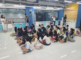 3, 4학년 생존수영 교육(8. 20(화)~27(화), GLC 서브마린 수영장(지곡동))