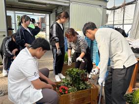 조경디자인과 정원환경조성반 동아리 활동1